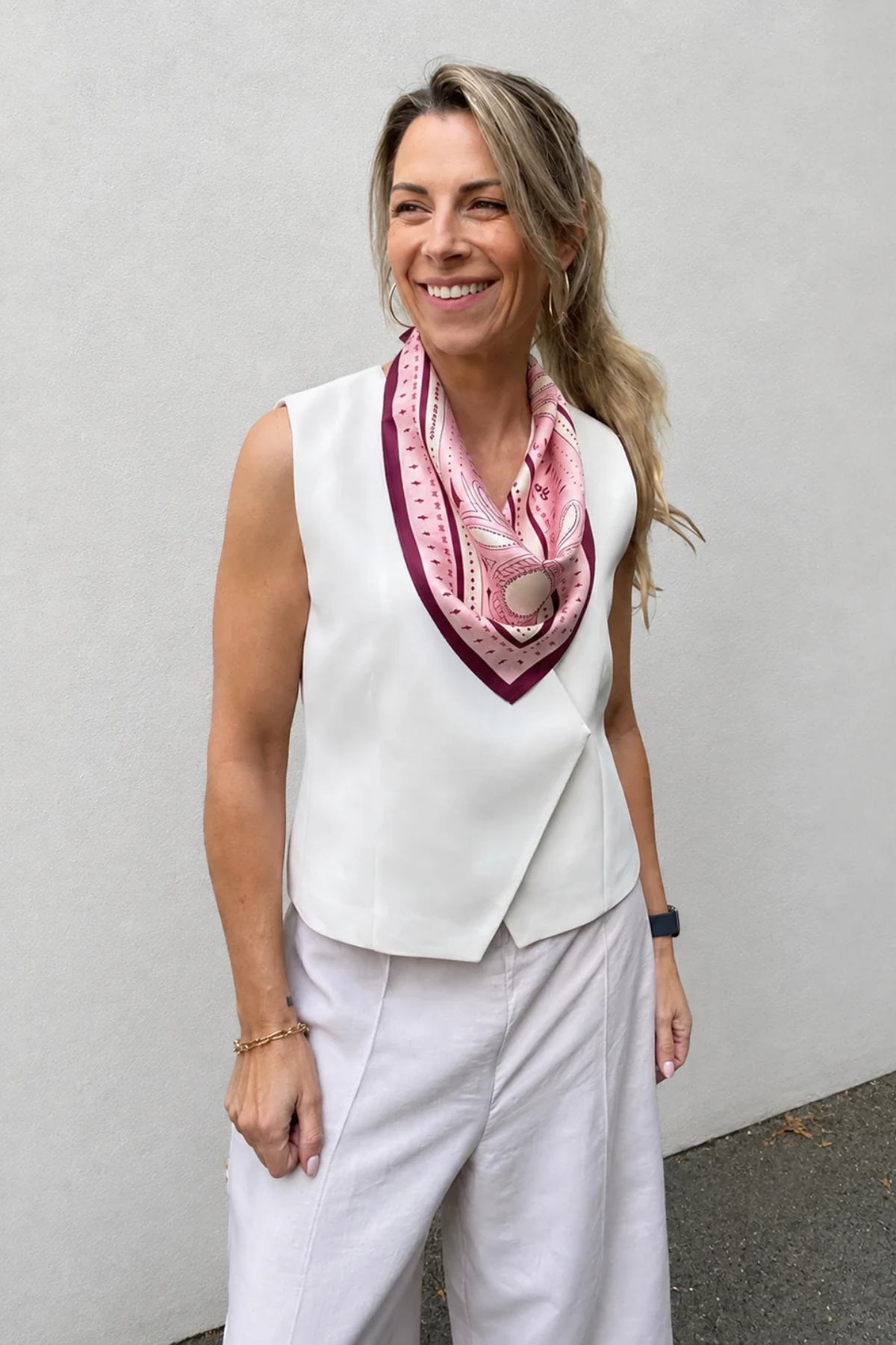 DH X ELLIE COMPTON WILKINSON PETITE SCARF
