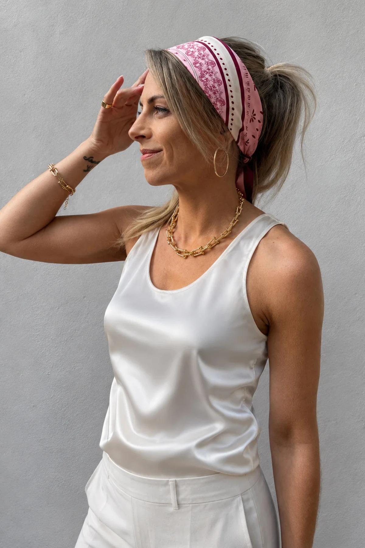 DH X ELLIE COMPTON WILKINSON PETITE SCARF