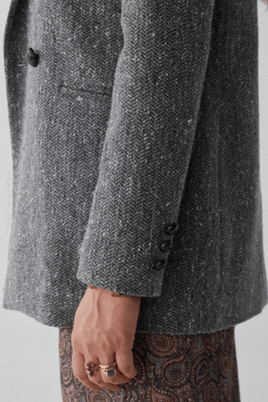 WILSON BLAZER GREY GARDEN
