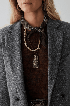WILSON BLAZER GREY GARDEN