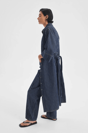 WYATT DENIM DRESS STRIPE