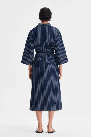 WYATT DENIM DRESS STRIPE
