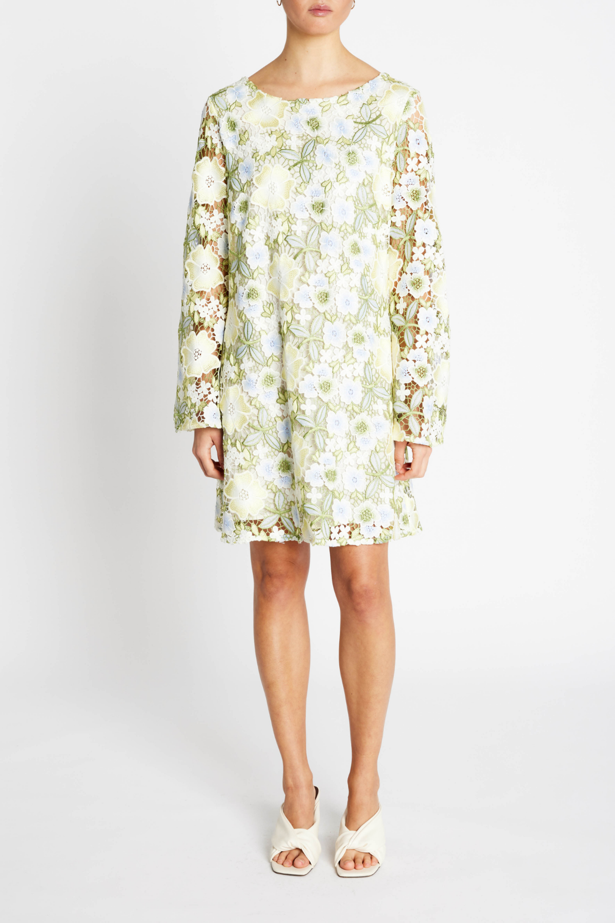 YVONNE LUCILLE DRESS MULTI FLOWER