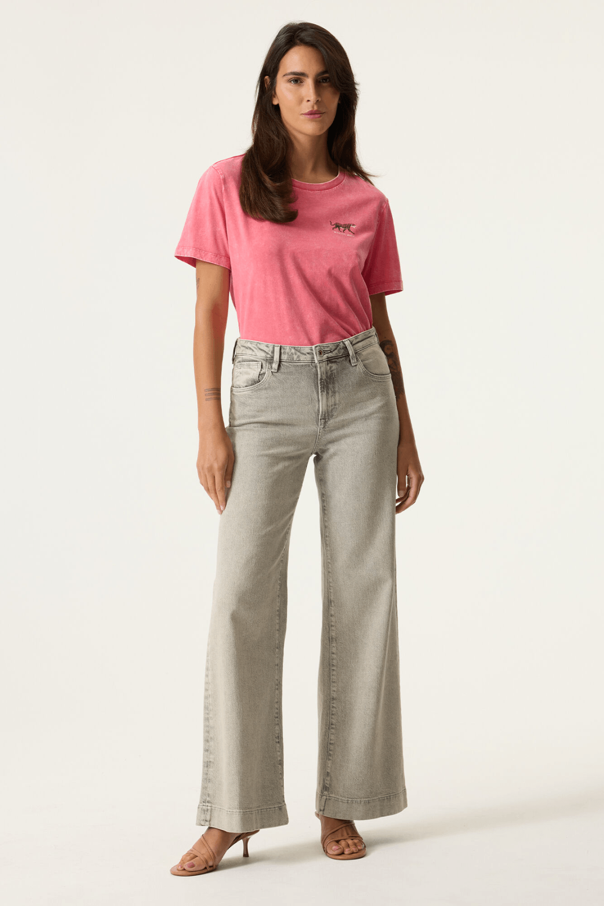LADIES SHORT SLEEVE T-SHIRT ROSE GARDEN