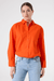 Z0019 LADIES SHIRT TANGERINE RED
