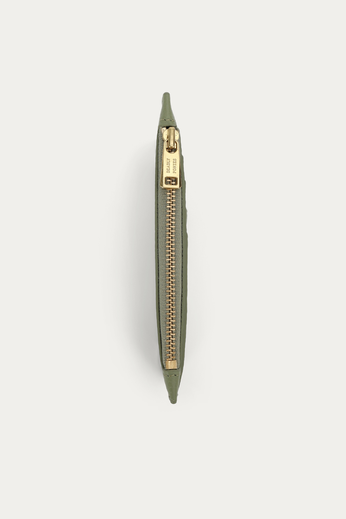 ZIP CARD HOLDER SAGE
