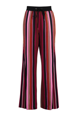 ZIP TO BE SQUARE PANT PINK MULTI STRIPE