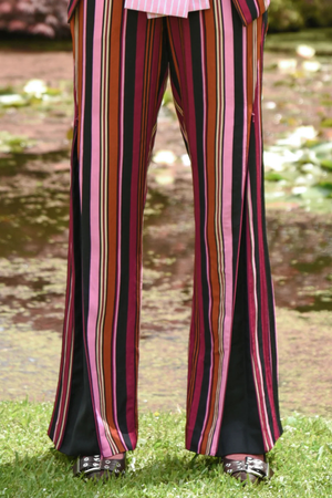 ZIP TO BE SQUARE PANT PINK MULTI STRIPE