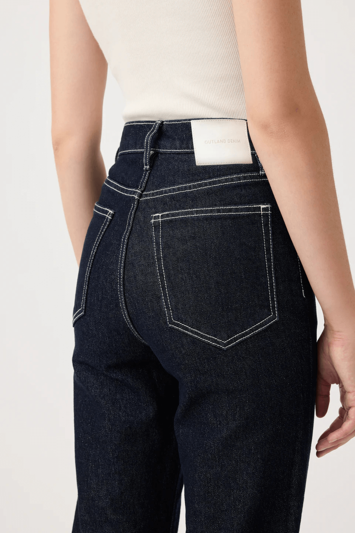 ZOE HIGH STRAIGHT JEAN RINSE