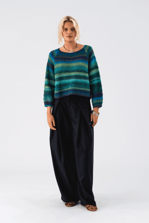 ZOLA PANTS DARK BLUE