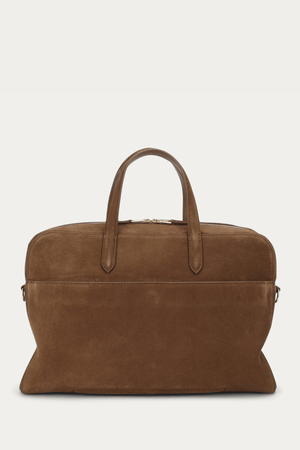 ZORRO BRIEFCASE HAZEL SUEDE