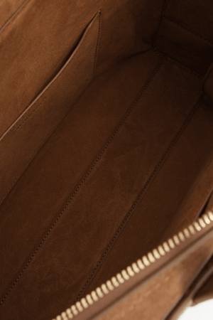 ZORRO BRIEFCASE HAZEL SUEDE