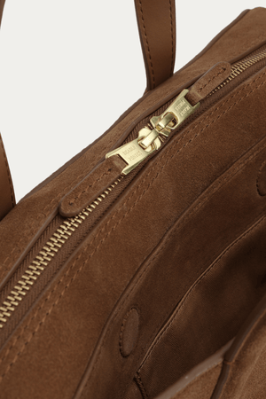 ZORRO BRIEFCASE HAZEL SUEDE