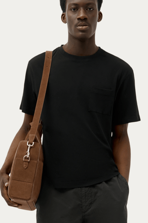 ZORRO BRIEFCASE HAZEL SUEDE