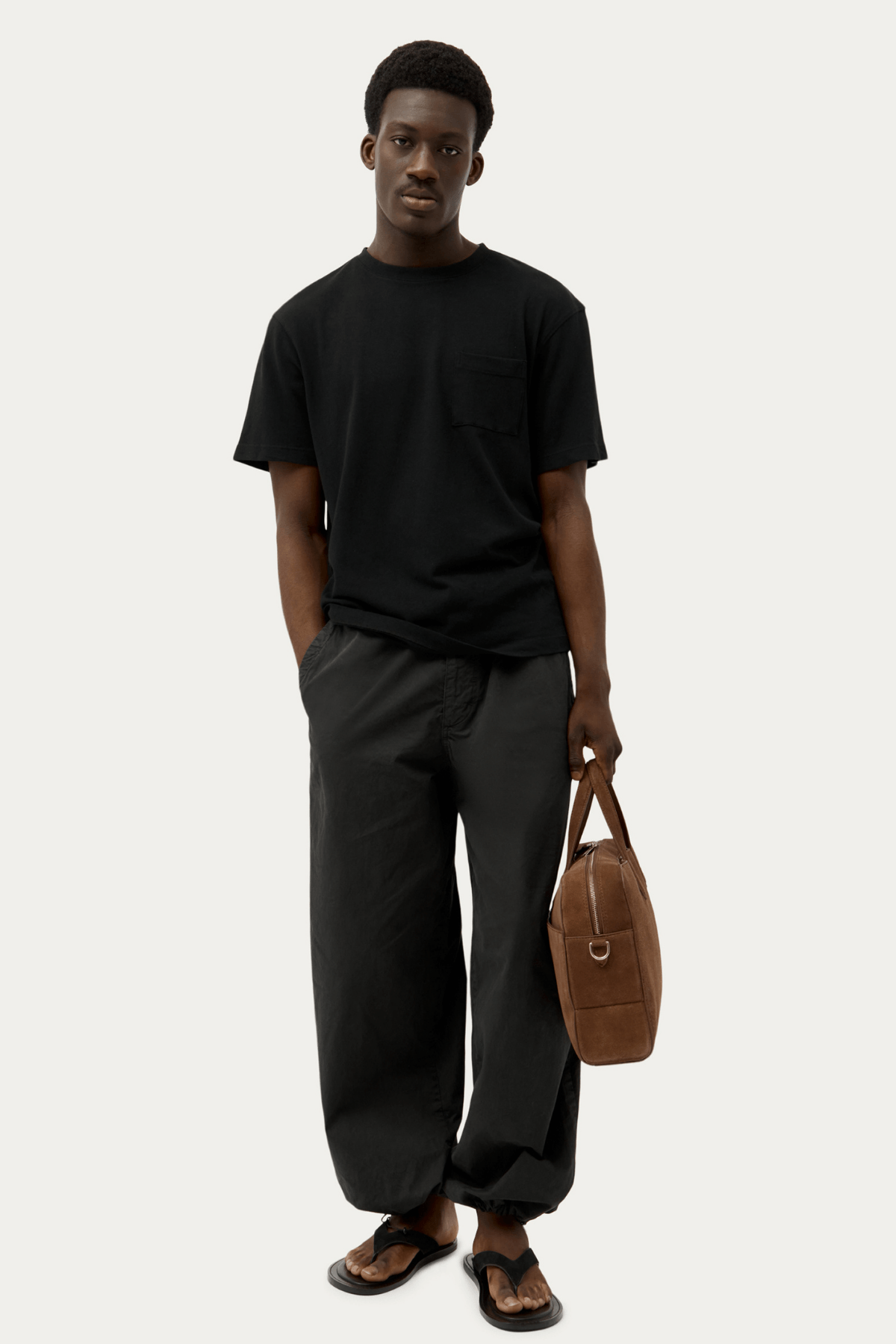 ZORRO BRIEFCASE HAZEL SUEDE