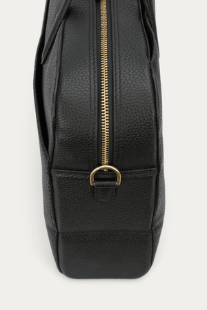 ZORRO BRIEFCASE BLACK/BRASS