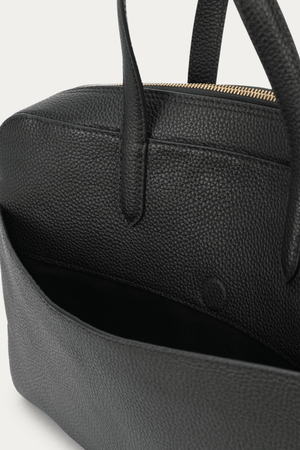 ZORRO BRIEFCASE BLACK/BRASS