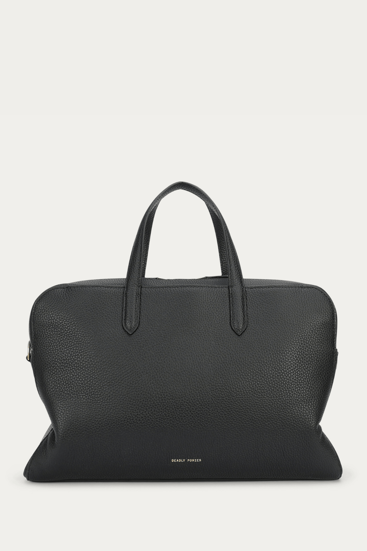 ZORRO BRIEFCASE BLACK/BRASS