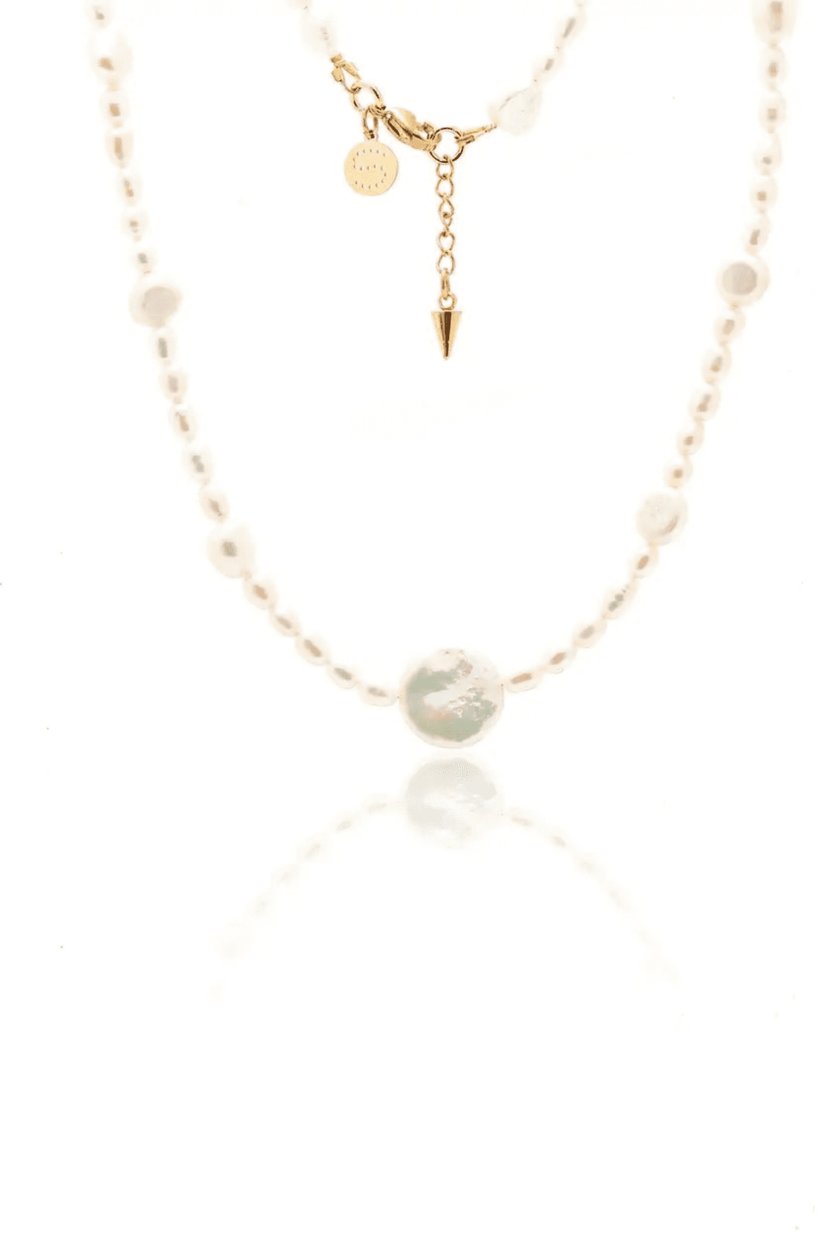 BELLA CHOKER PEARL/GOLD