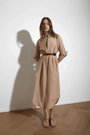 CITY SHIRT DRESS DUNE