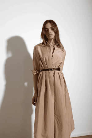 CITY SHIRT DRESS DUNE