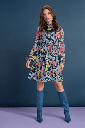 DRESS FULL GLOW DEEP BLUE