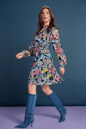 DRESS FULL GLOW DEEP BLUE