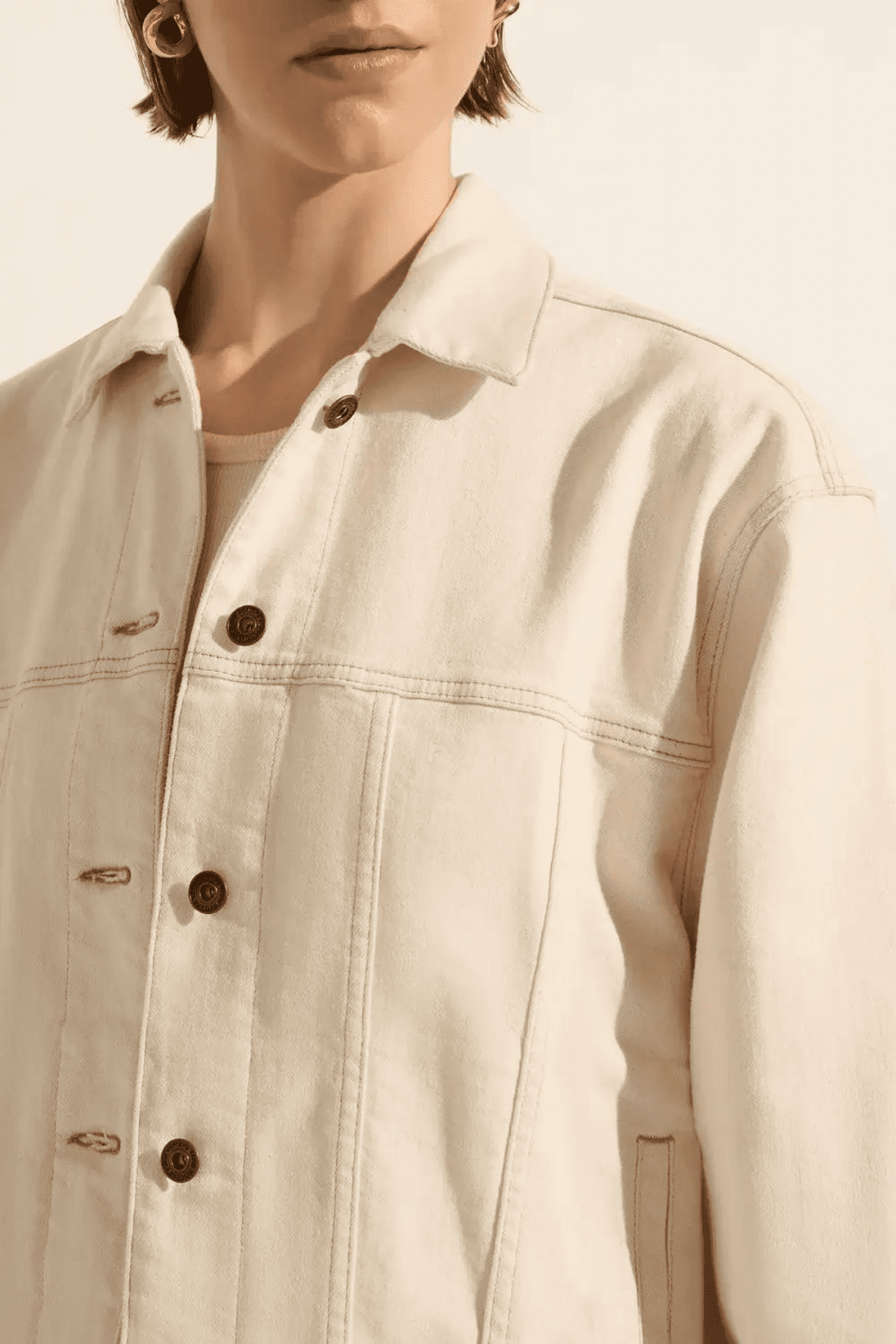 EDDIE JACKET ECRU