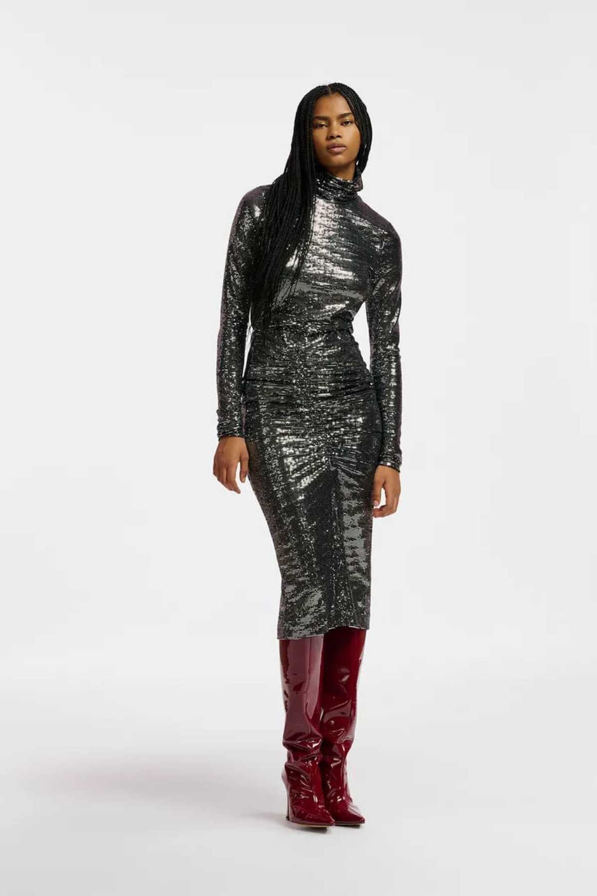 ESPARKLING BORN TO BE ALIVE SKIRT BLACK COMBO