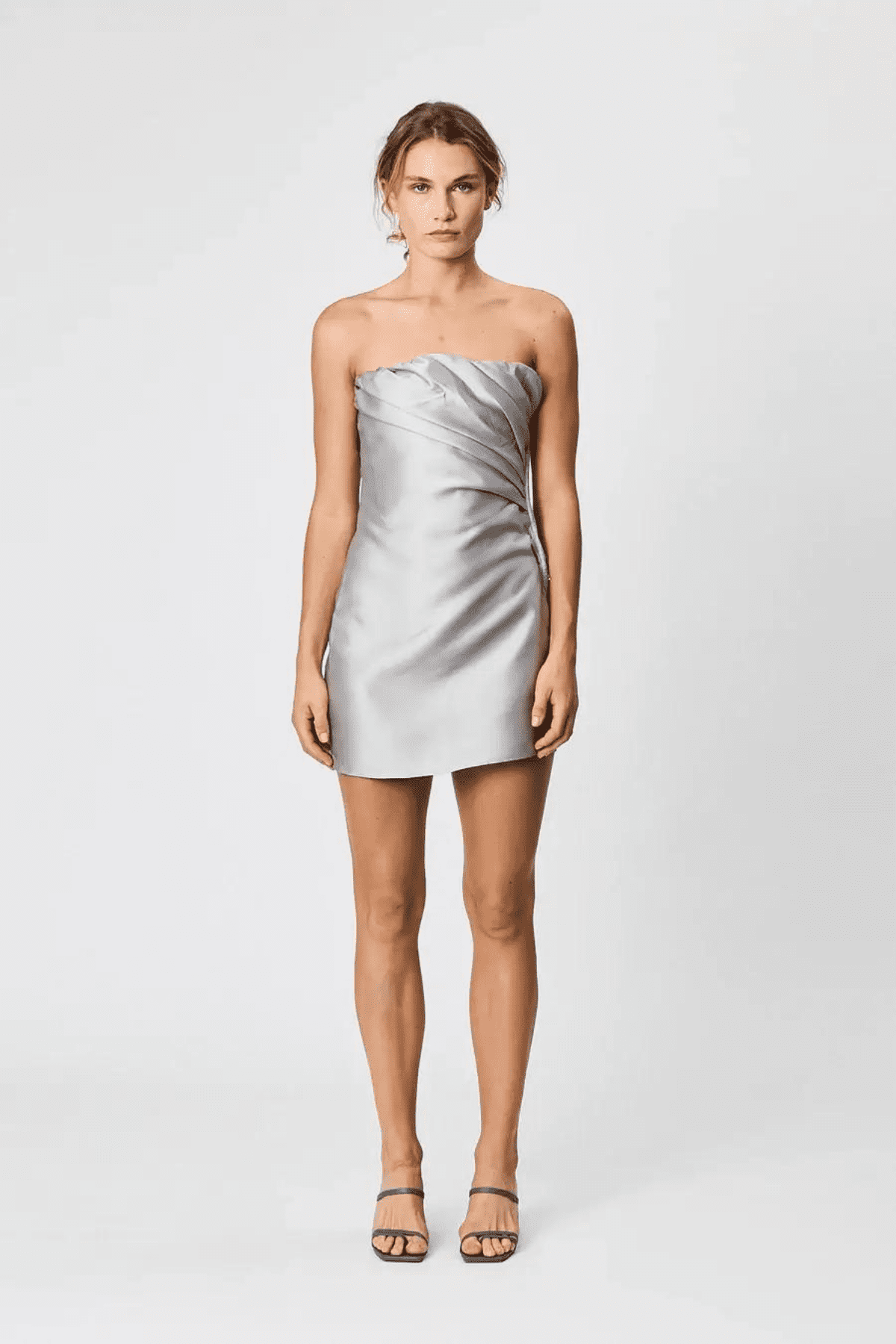 EVERLEY MINI DRESS ASH