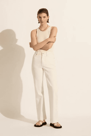 FARRAH HIGH FLARE JEAN SLIGHT