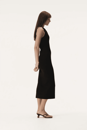 FLETCHER KNIT DRESS BLACK