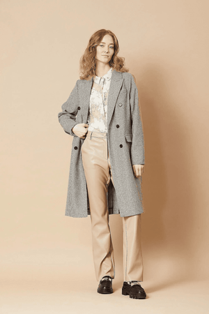 ILONA COAT GOLDEN SAND