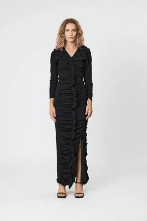 ISLAND DRESS BLACK