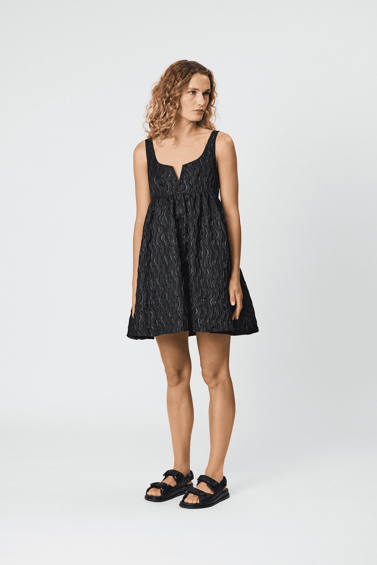 MILA MINI DRESS BLACK