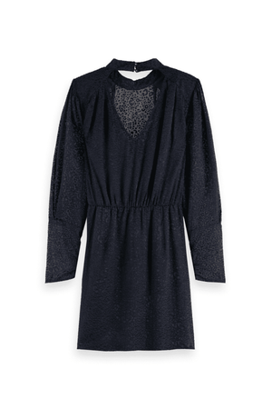 MOCKNECK MINI DRESS NIGHT