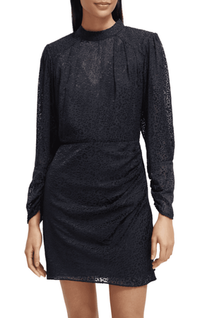 MOCKNECK MINI DRESS NIGHT
