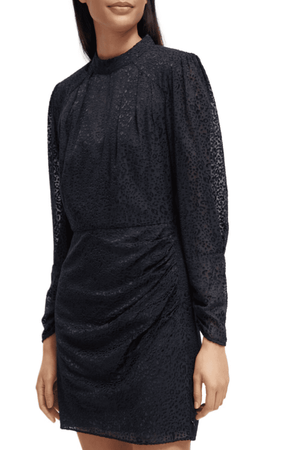 MOCKNECK MINI DRESS NIGHT