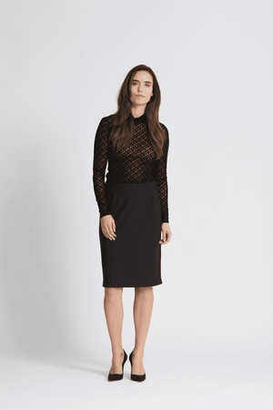 OLANA SKIRT BLACK