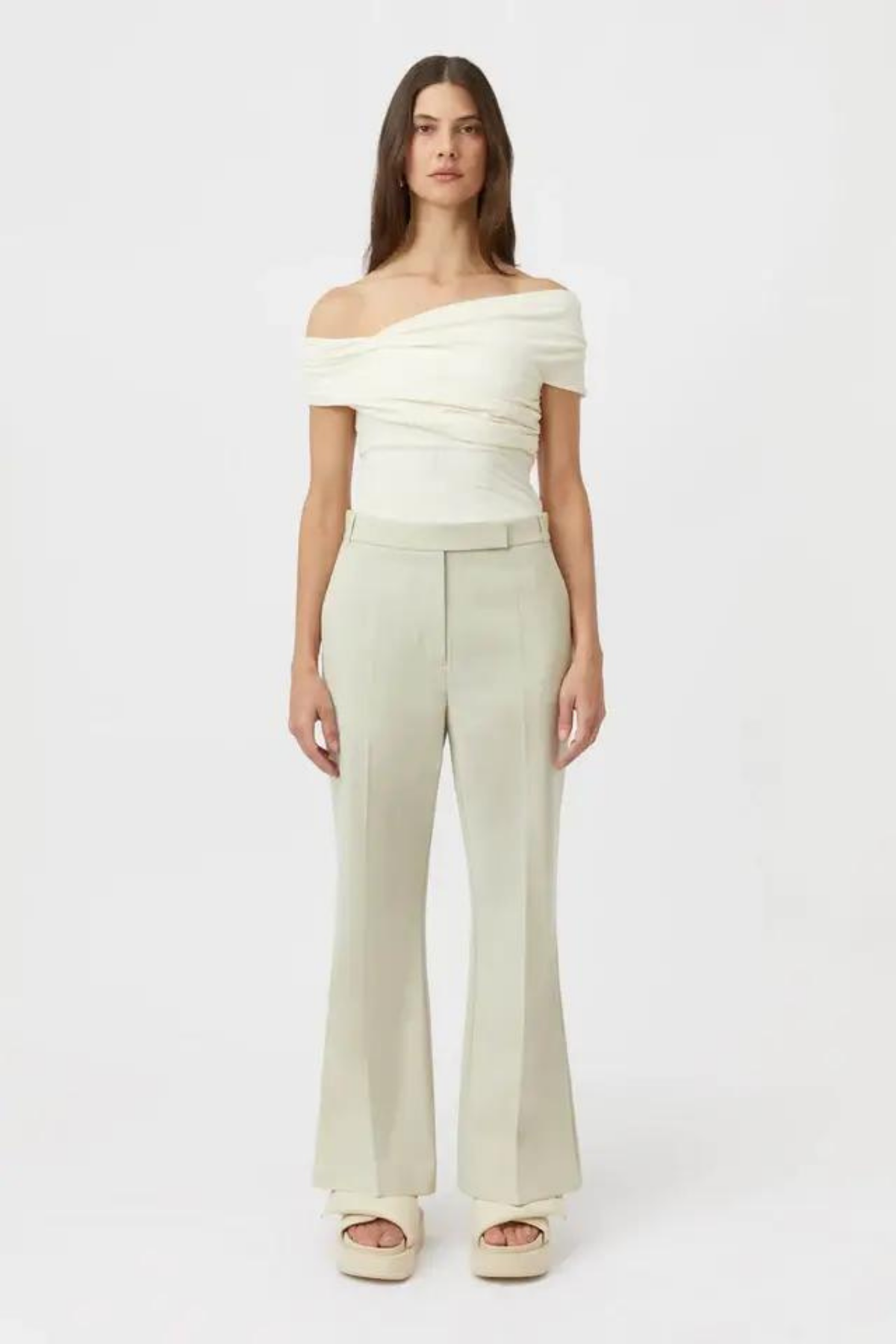 PETRA CROPPED PANT PALE PISTACHIO