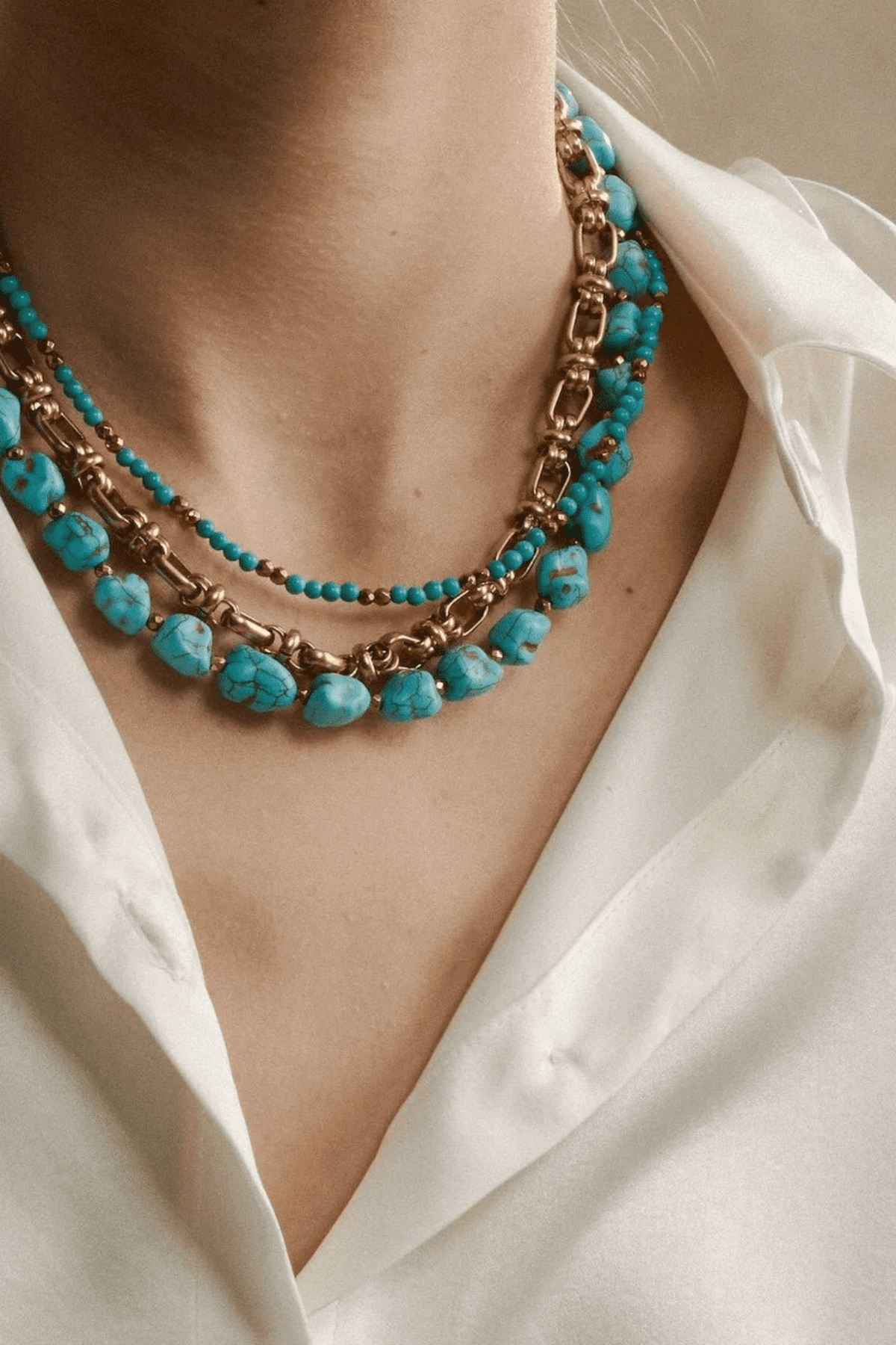Turquoise necklace near me new arrivals
