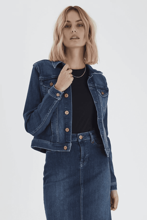 SIRA JACKET REGULAR FIT DARK BLUE