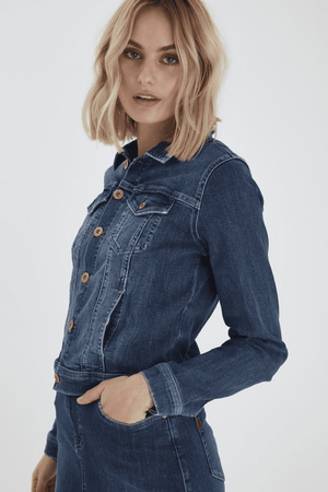 SIRA JACKET REGULAR FIT DARK BLUE